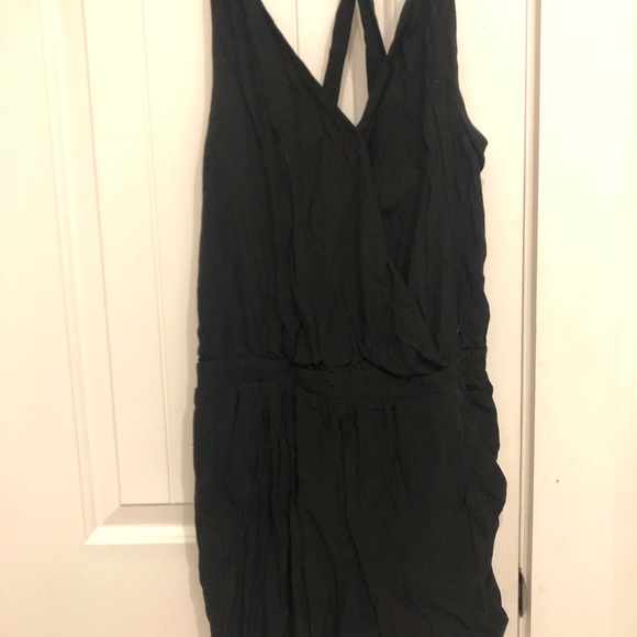 LOFT Pants - Loft Crossback Black Romper